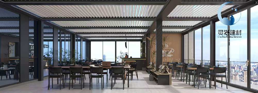 戶外商用翻轉(zhuǎn)百葉